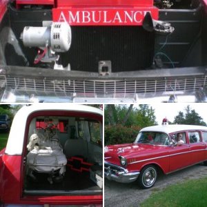 1957 Chevy Ambulance