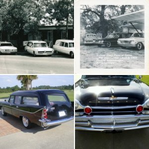Marvin Deen - 1958 DeSoto hearse/Ambulance & others