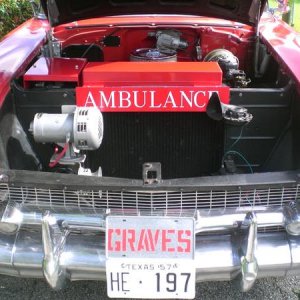 Engine compartment with Federal Siren model 28