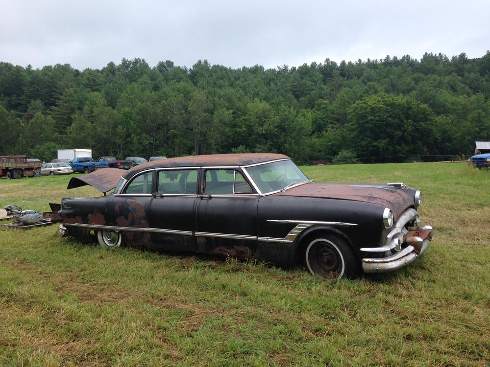 1953 Henney Packard Formal Sedan - at auction, Tunbridge, VT 07/18/2015