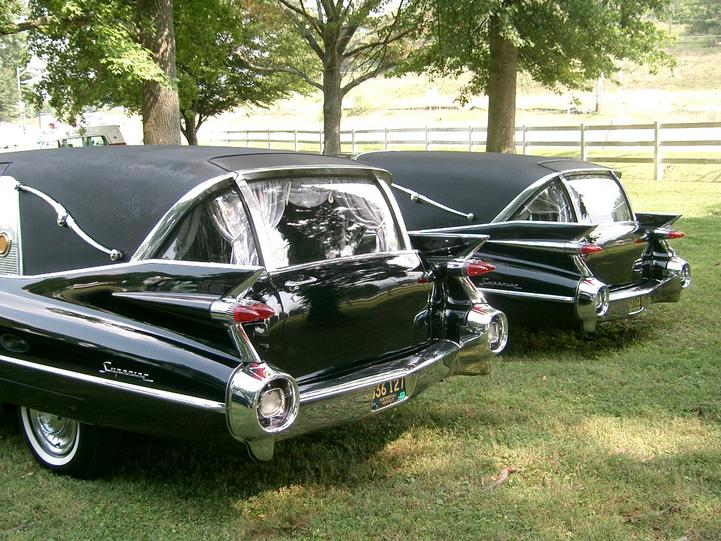 1959 Superior Royale 3-Way Landaulet and 1959 Superior Crown Royale at 2006 PCS Meet in Kingsport, TN.