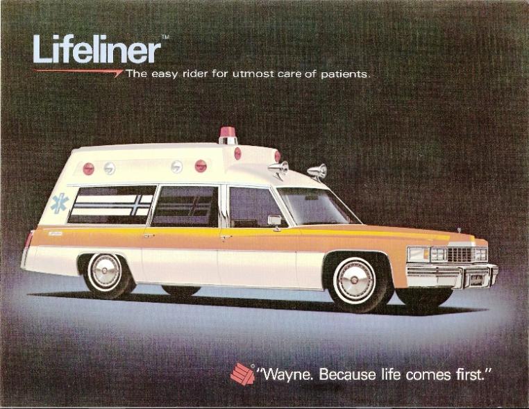 1977 MM Lifeliner ad/Slick Borchure