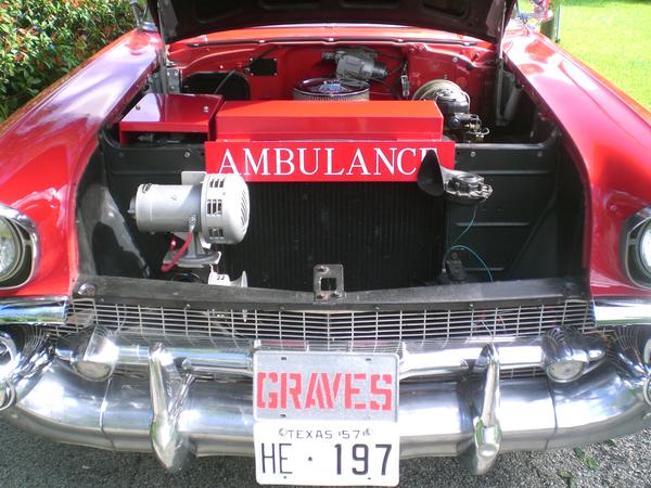 Engine compartment with Federal Siren model 28