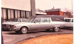 Eureka's very first Oldsmoble Regent landaulet 1982  Walt McCall photo.jpg