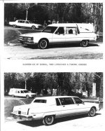 1983 Eureka Oldsmobile Regent Toara landaulet and matching Oldsmobile Mayfair Limousine.jpg