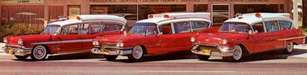 1958 Superior Pontiac, 1959 & 1957 Superior Cadillac, Crane, Anaheim CA, photo Steve Loftin.jpg