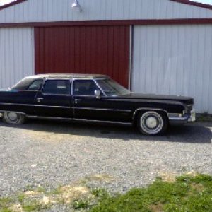 1972 FleetWood 75 Formal Limo. It originaly belonged to a record company on Music Roe in Nashville.

Past