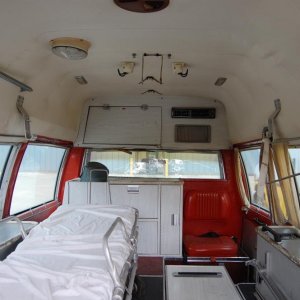 The interior on the day I first saw this unit.
