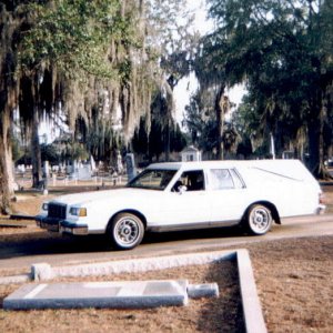 1988 ECI Buick hearse.