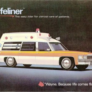 1977 MM Lifeliner ad/Slick Borchure