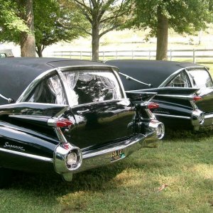 1959 Superior Royale 3-Way Landaulet and 1959 Superior Crown Royale at 2006 PCS Meet in Kingsport, TN.