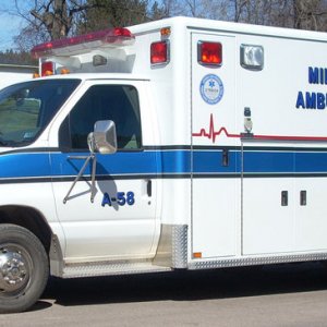 1999 Horton E350 BLS Ambulance. I'm the VP of this service.