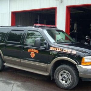 2002 Ford Excursion Technical Rescue Unit