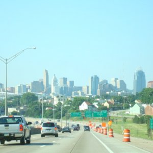 Rolling into Cincinnati, OH