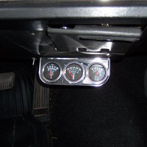 Aftermarket Gauges and electric fuel pump switch