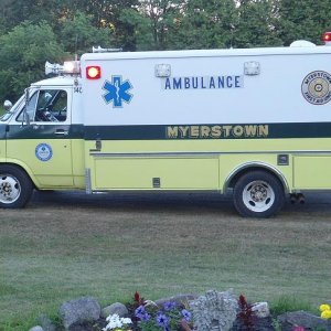 My 1978 Chevy Horton 
Ex Myerstown First Aid Unit #140
July 2013
