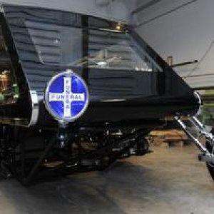 Front of OCC Chopper Hearse