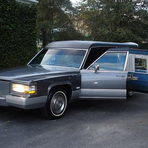 1991 Cadillac Miller Meteor 3-Way. "The hearse that doesn't exist" :) Months of research revealed 5 actually built, some say slightly more. Had the el