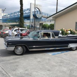 Cadillac 1960 floral  in service