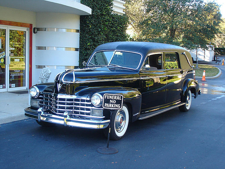 1948 Cadillac S&S Victoria Deluxe - actually was a 3-way at one time but, was Resto-Mod-fitted by a Funeral Home in PA. to accept a 70's drive train a