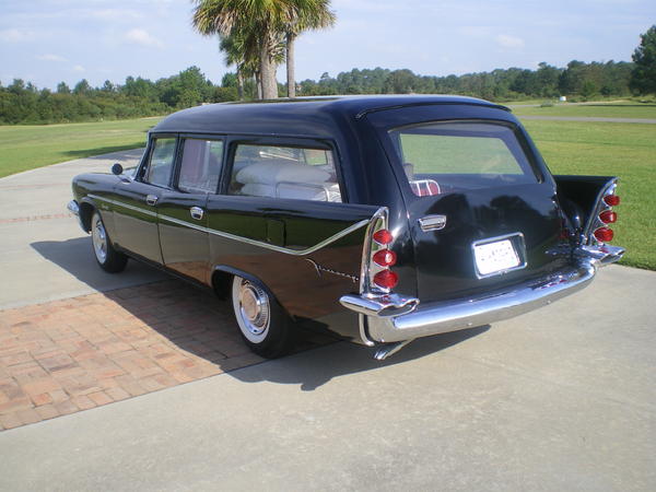 1958 Desoto Barnett
2 owners
Sam Lang Funeral Home, Sandersville, Ga
Marvin M Deen, Alma, Ga. (Purchased estate sale in 1990)