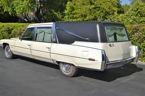 1971 Cadillac Crown Superior Landulet. Found this beauty in a Dr.'s hearse collection. TX coach rust-free with Factory A.C. and the Swag drapery optio