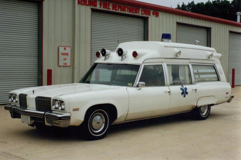 1974 Cotner/Bevington 54" ambulance