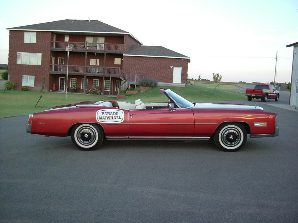 1976 Cadillac Eldorado, bought new by my parents, now has 3,700 miles on it