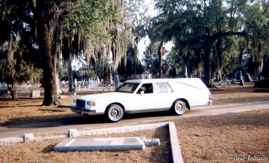 1988 ECI Buick hearse.