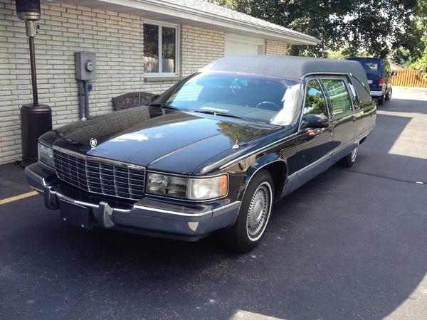 1996 Cadillac S&S Hearse