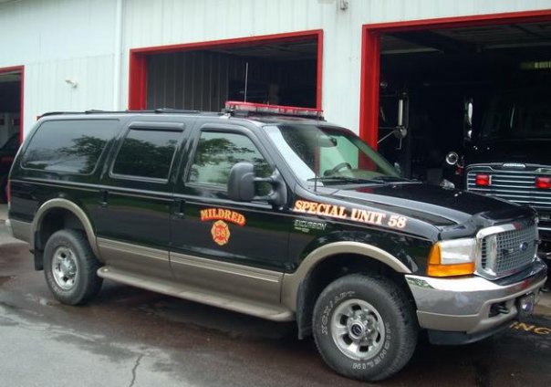 2002 Ford Excursion Technical Rescue Unit