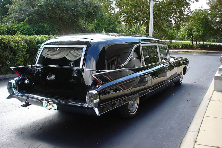 A beautiful 1962 Cadillac Miller Meteor 3-Way Landau which I eventually sold to a PA. Funeral Home. It was an orig. rust-free AZ. car! It was a compre