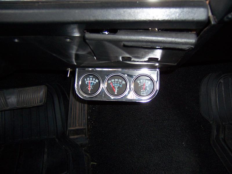 Aftermarket Gauges and electric fuel pump switch