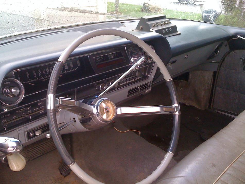 All interior is original and in great shape.