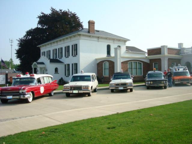 Carnation Festival in Alliance, OH held at Dan's funeral home.