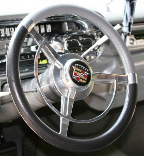 Custom steering wheel detail