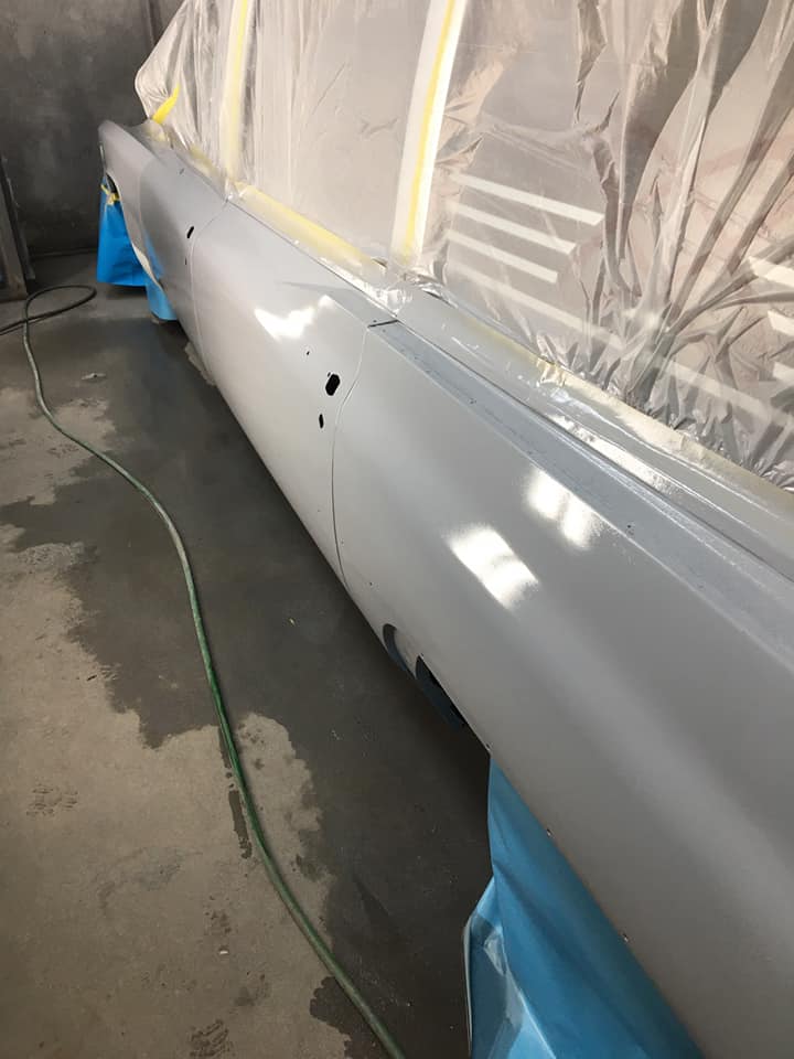Getting the base coat primer on 04/18/2020 Friends of the