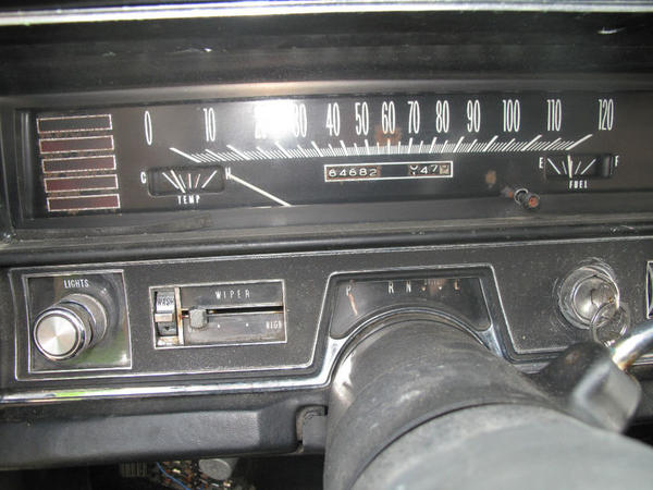 instrument cluster