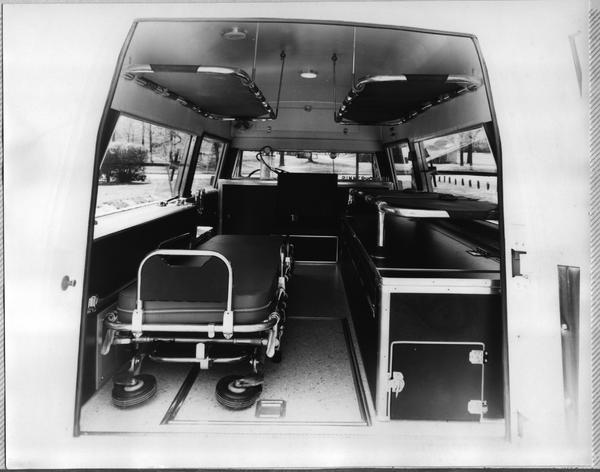 Interior View of 1971 Truck Ambulance