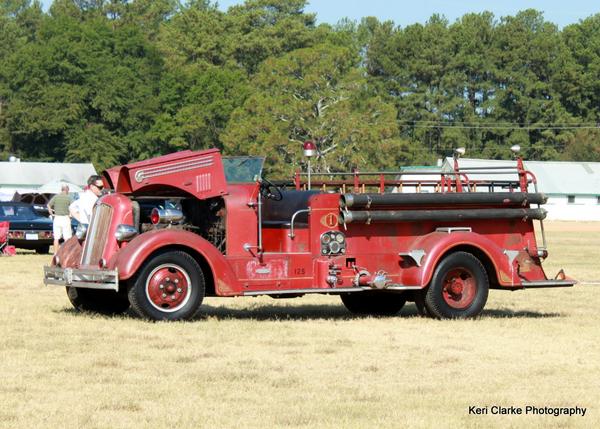 It was a perfect day until someone brought a fire truck....