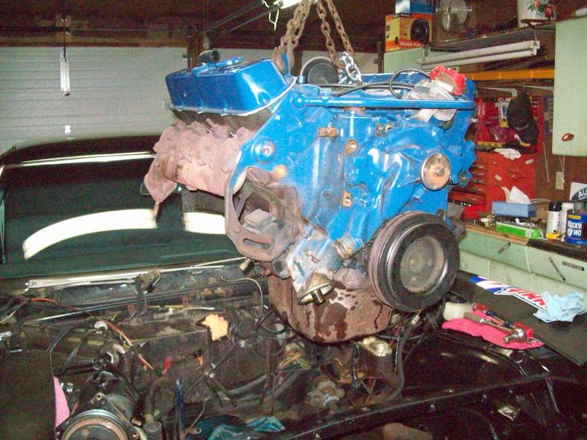 Motor rebuild, winter 2011/12