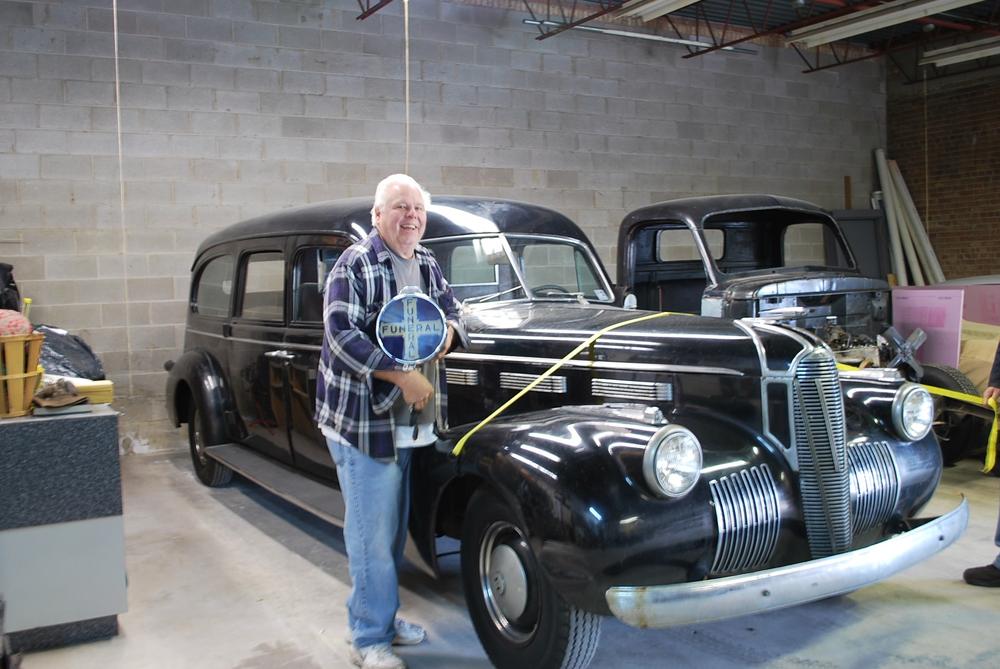 MY 1940 LASALLE S&S HEARSE