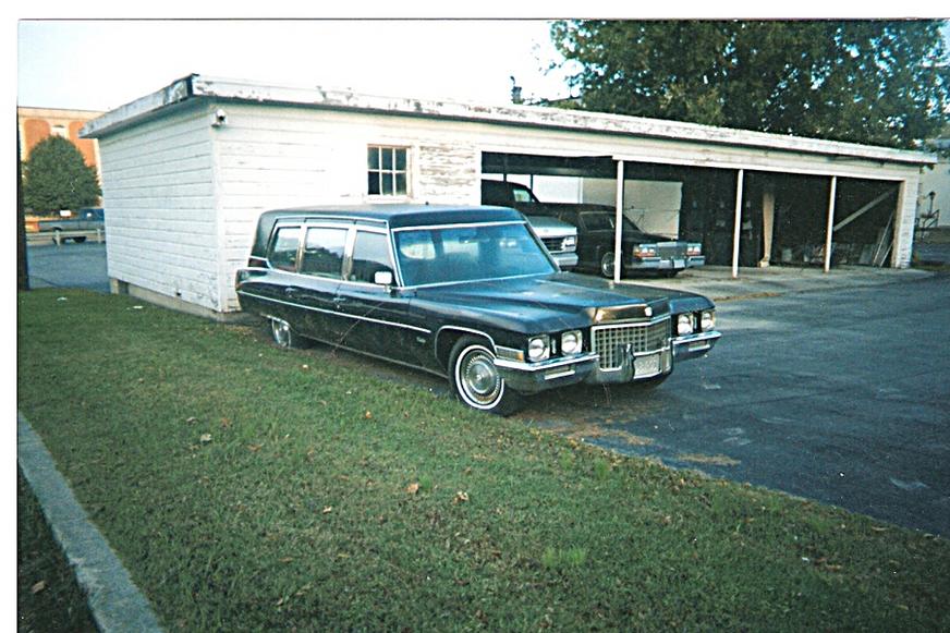 My first Pro Car, 1971 Superior Sovereign Combination The day I got her. Sitting out back of the Nave Funeral Home here in Lebanon TN. Currently under