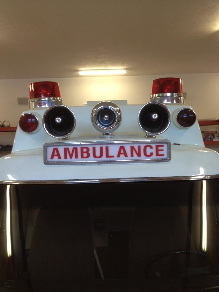 New windshield and B&M siren