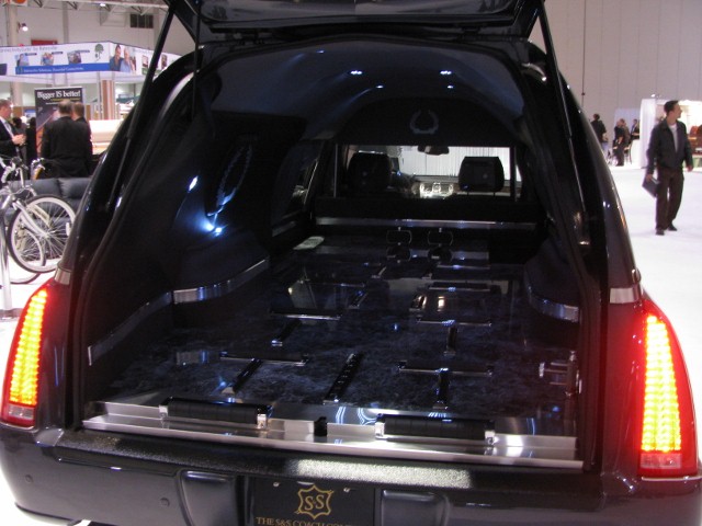 S&S "Hatchback" Hearse 
-Able to hold a 45" casket