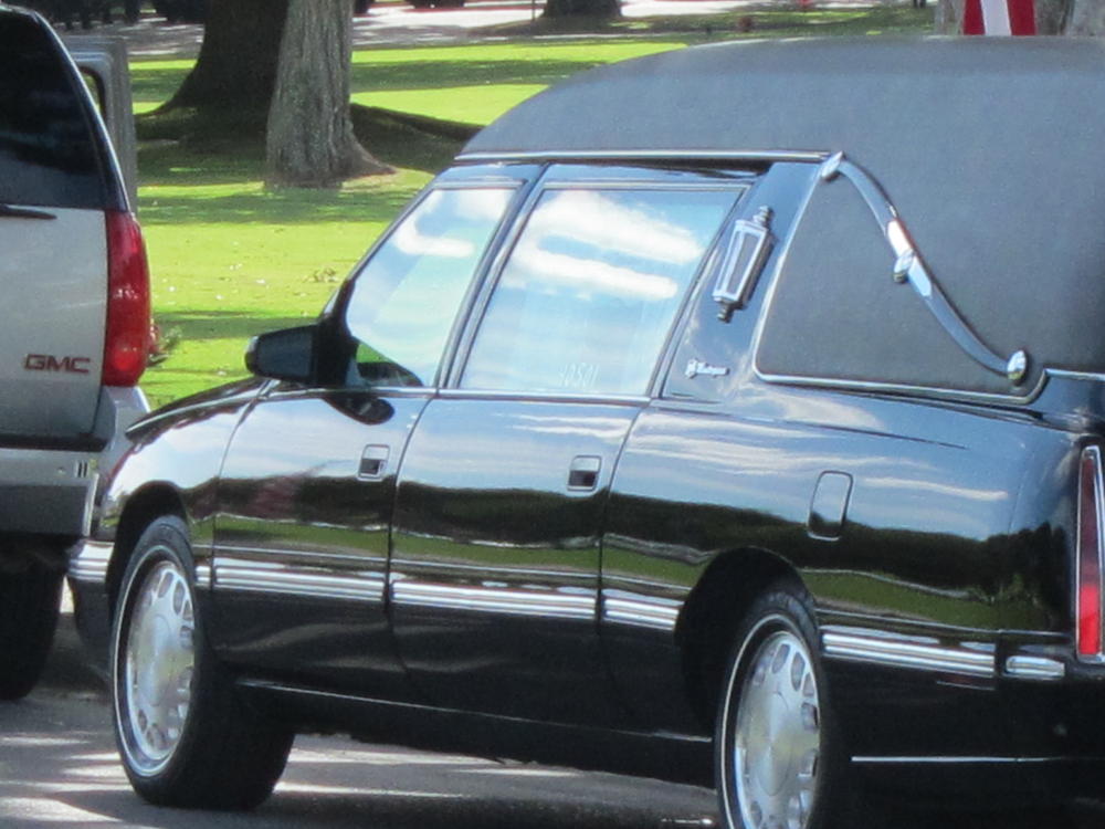 Sen. Inouye hearse