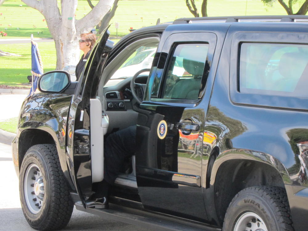 Suburban armored limo