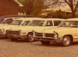 This is the only shot I have of the 1966 Cadillac Fleetwood 75 I would eventually own.  It's shown here while in the Heath-Griffith F.H. (Tulsa, OK) f