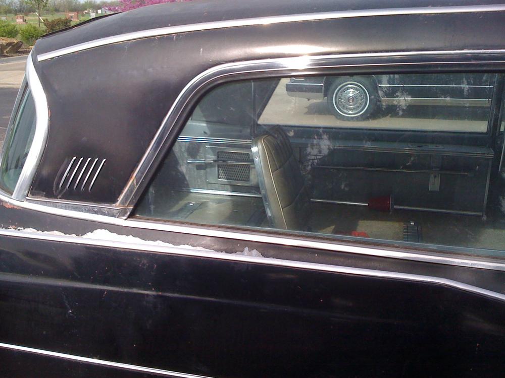 view into back compartment